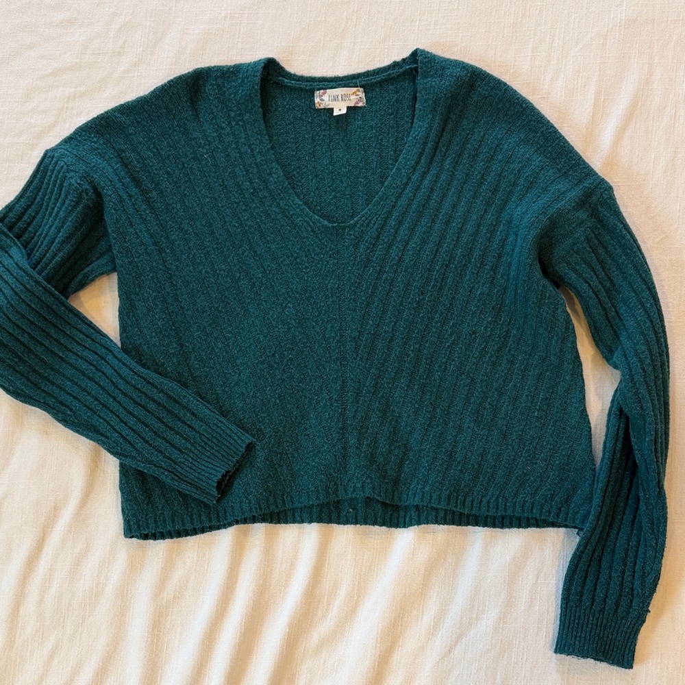 Deep Teal Sweater 💚